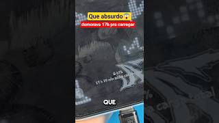 o celular tava demorando 17 horas pra carregar #shorts #s...