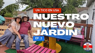 IDEAS PARA DECORAR TU CASA - HACIENDO MUEBLES DE JARDÍN CON PALETS EP. 2 - UN TICO EN USA by Alexander Araya - Un tico en USA 439 views 9 months ago 21 minutes