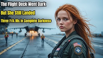 The Flight Deck Went Dark — But She Still Landed Three F/A-18s in Complete Darkness