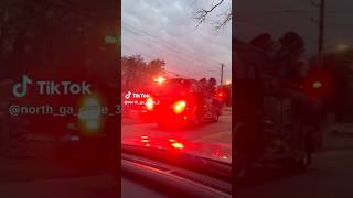 Gainesville GA Fire Department (Engine 22) Responding.