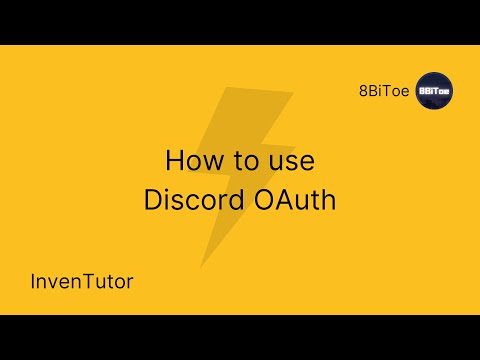 Video Thumbnail for How to use Discord OAuth