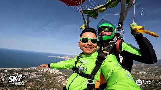 Ashok Tandem Skydive at Skydive Seven
