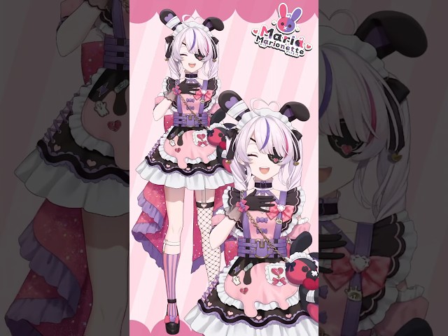꒰ᐢ. .ᐢ꒱₊˚⊹ ᰔ Maria Marionette Maid Outfit Digest マリアマリオネット新衣装まとめ⊹˚₊ ᰔ꒰ᐢ. .ᐢ꒱　#shortsのサムネイル
