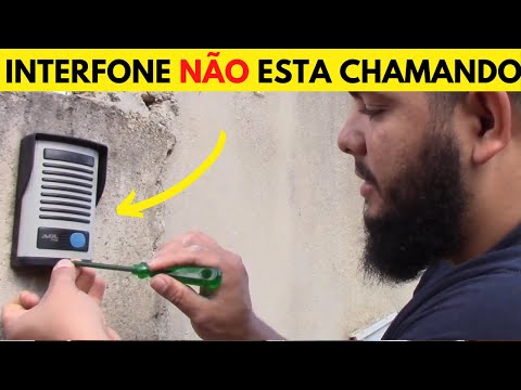 Vídeo: Como Consertar Um Interfone