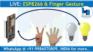 ESP8266 & Finger Gesture
