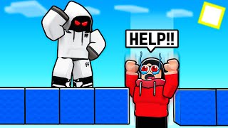 I TROLLED My Brother And He Got MAD.. (Roblox Bedwars)