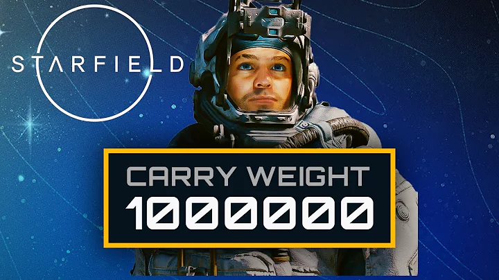 Starfield UNLIMITED CARRY WEIGHT in Seconds No Mods PC 2023