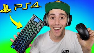 Mit MAUS & TASTATUR auf PS4 spielen! 💥 - Fortnite