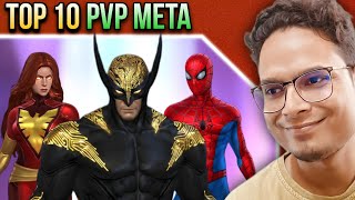 TOP 10 best pvp character in mff | marvel future fight