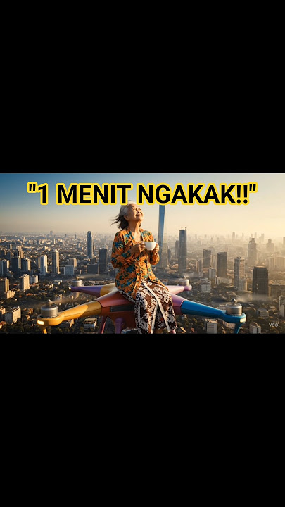 “Nenek Gaul AI: Kumpulan Kelakuan Gokil Bikin Ngakak!” #nenekgaul #ngakakai #comedy