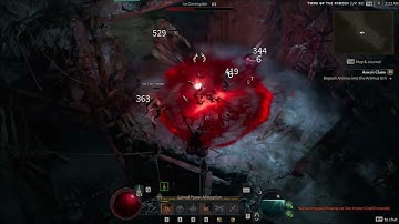 diablo 4 beta - necromancer corpse explosion with bone spear