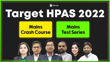 HPAS Mains Crash Course & Test Series | Best Test Series for HPAS Mains | Best Crash Course for HPAS