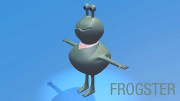 3D Character Modeling // "Frogster"