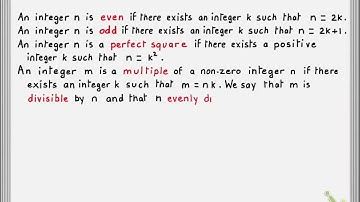 Discrete Structures [Lecture 10 / Segment 2] - Intro to proofs - Part 2/17
