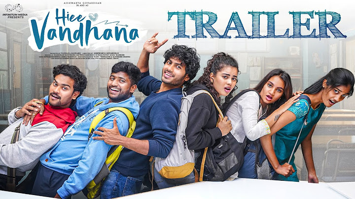 Hiee Vandana Trailer | Aishwarya Vandhana | Mohit Pedada | Telugu Web Series 2024 | Infinitum Media