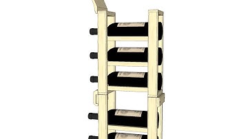 1 Column Standard Cellar Extender - Wine Racks America