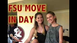 FSU MOVE IN DAY TIPS AND EXPERIENCE