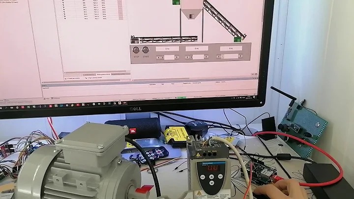 CoDeSys - VFD control using Modbus and Arduino