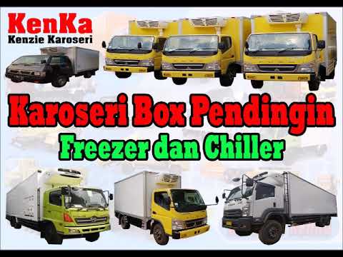 Pembuat Karoseri Box Pendingin Mobil dan Truck Mitsubishi - Isuzu - Hino - Toyota - Suzuki