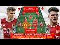 Arsenal Strongest Potential Lineup in EPL WEEK 28 2025 ~ MANCHESTER UNITED VS ARSENAL ~ Arsenal News