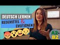 Deutsch lernen: Redemittel Emotionen (Überraschung, Freude, Trauer/Enttäuschung) A2-B2