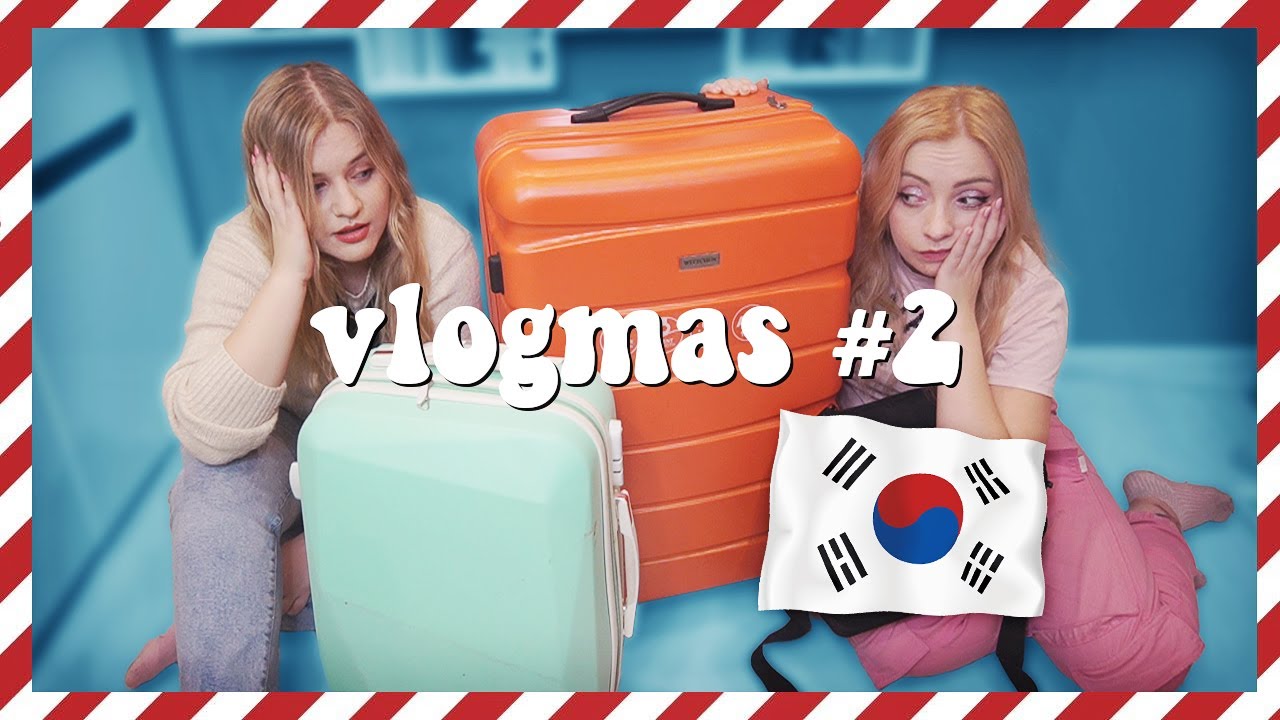 PACKING FOR SOUTH KOREA ❄️ VLOGMAS FROM SOUTH KOREA (not yet) #2