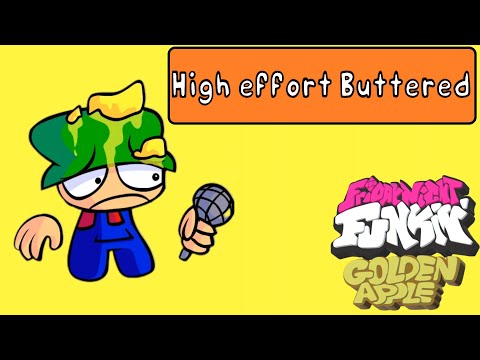 High Effort Buttered | FridayNightFunkin' Dave and Bambi Golden Apple Edition