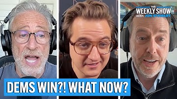 Democrats Actually Win Something w/ Chris Hayes & David Plouffe | The Weekly Show with Jon Stewart