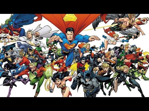 100 PERSONAGENS DA DC EM 1 VÍDEO