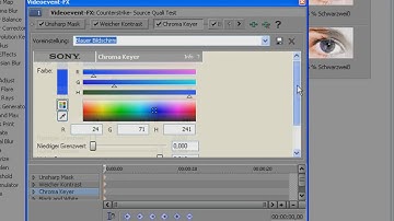 Sony Vegas Tutorial CSS Colour Settings