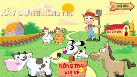 Trò chơi XÂY DỰNG NÔNG TRẠI bằng PowerPoint