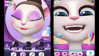 My Talking Angela   Angela Little and large Walkthrough