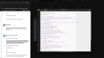 Editing "Deponia - Complete Journey" config.ini file on macOS.