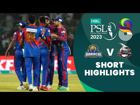 Short Highlights | Karachi Kings Vs Lahore Qalandars | Match 8 | HBL PSL 8 | MI2T
