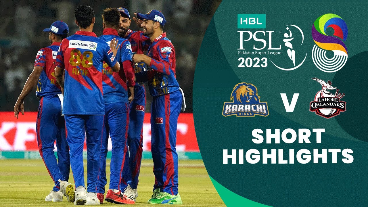 Short Highlights Karachi Kings vs Lahore Qalandars Match 8 HBL PSL 8 MI2T