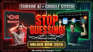 Famous STOP Guessing! Cursor AI + Google Stitch Masterclass (Unlock Coding NOW) Net Worth