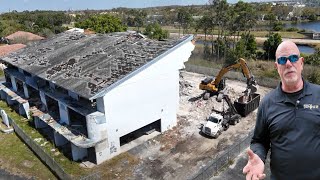 Interesting Fort Myers Gigantic Building Demolition