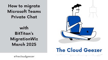 BitTitan MigrationWiz Teams Private Chat History - March 2025