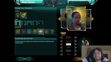 Shadowrun Returns playthrough #1: Character Creation