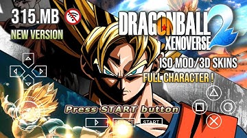 NEW DRAGON BALL XENOVERSE 2 PPSSPP Mod Dragonball Z Shin Budokai 2 ISO DBZ 2024 | DBZ PSP Gameplay
