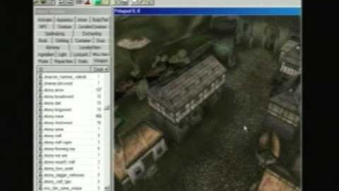 Tes construction set tutorial world editing the elder scrolls 3 morrowind