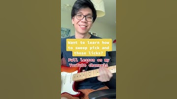 3 Sweep Picking Licks to Incorporate Into Your Guitar Soloing!!! 🔥🔥🔥 #shorts