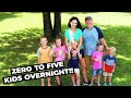 WE WENT FROM ZERO TO FIVE KIDS OVERNIGHT!!-Our Adoption Journey Intro