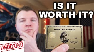 AmEx Gold Card Unboxing + Review  Worth $250?