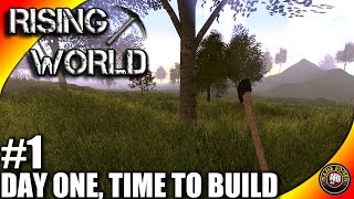 Rising World Let's Play EP01 - Our First Steps - Rising World Gameplay S01EP01