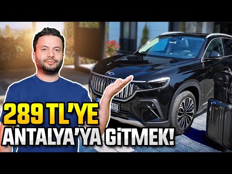 Togg ile 289 TL‘ye Antalya’ya gitmek!