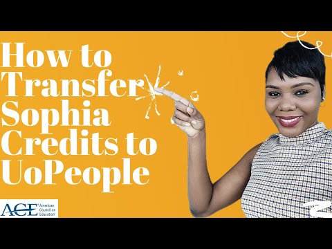 How to Transfer Sophia Credits to UoPeople | Get Your Transcript for FREE!