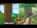 Playing Minecraft in REAL LIFE😁 (Hindi)