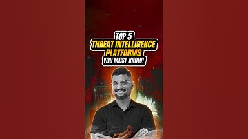 Top 5 Threat Intelligence Platforms You Must Know to Stay Ahead of Cyber Threats!