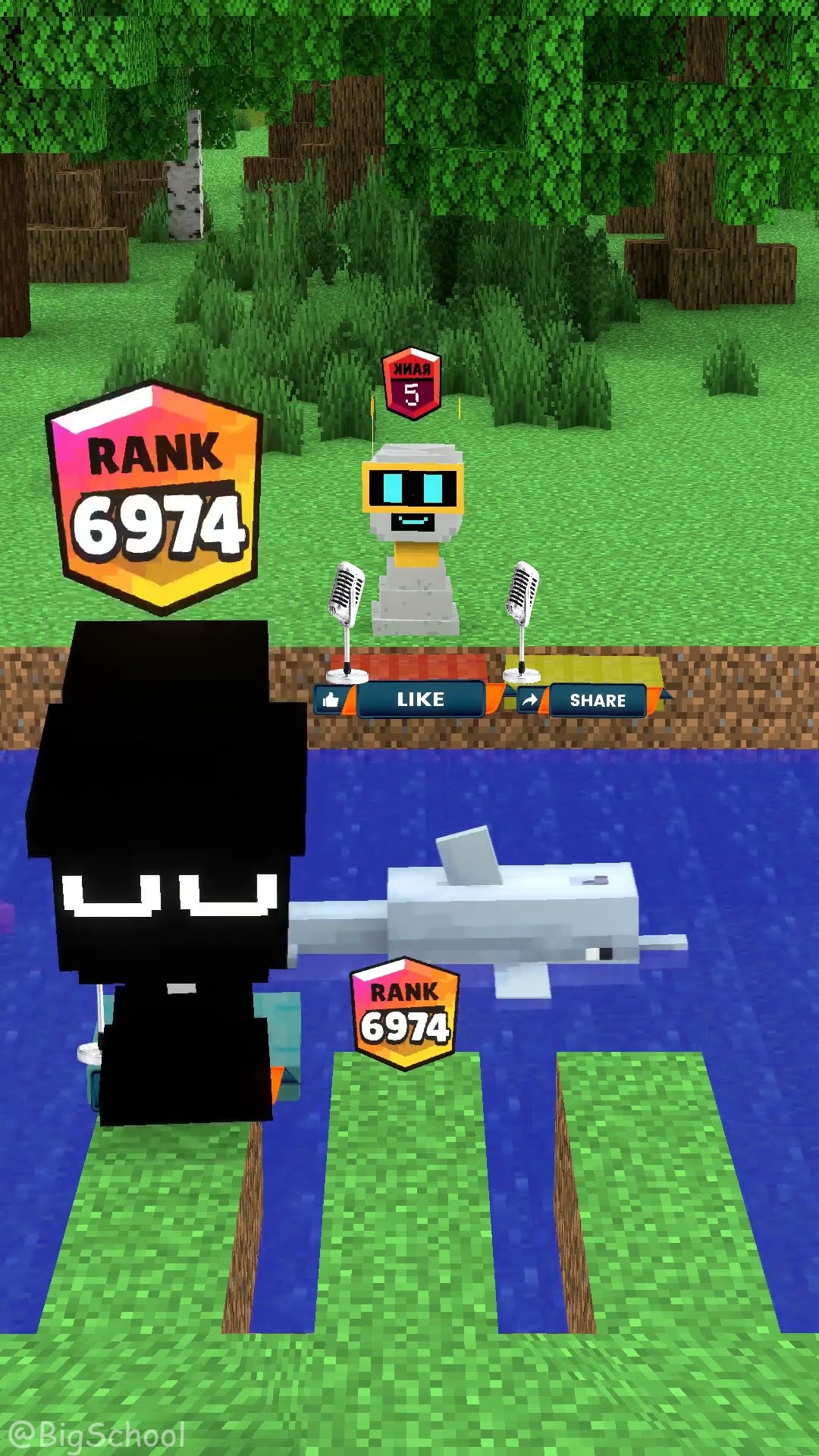 Challenge to level up rank 6974 with Fun Bot Phase 1 vs Phase 2 and Black ??
